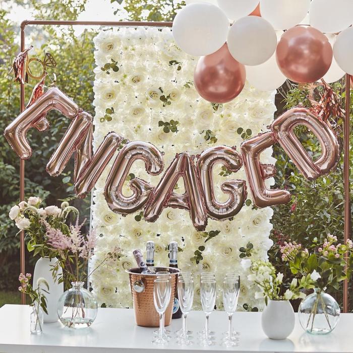 Engagement party planning ideas budget decoration creative table decorations parties themes theme proposal floral everything need know pink red gold