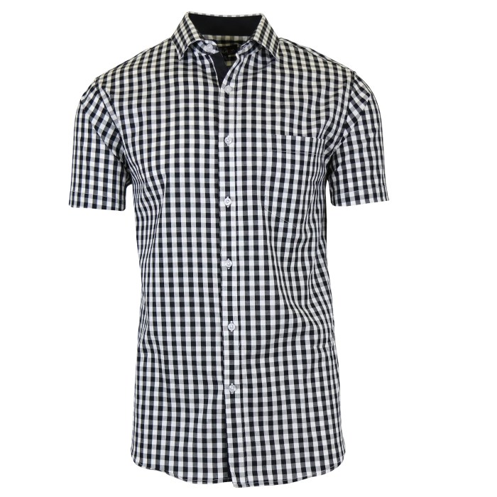 Short sleeve dress shirt mens