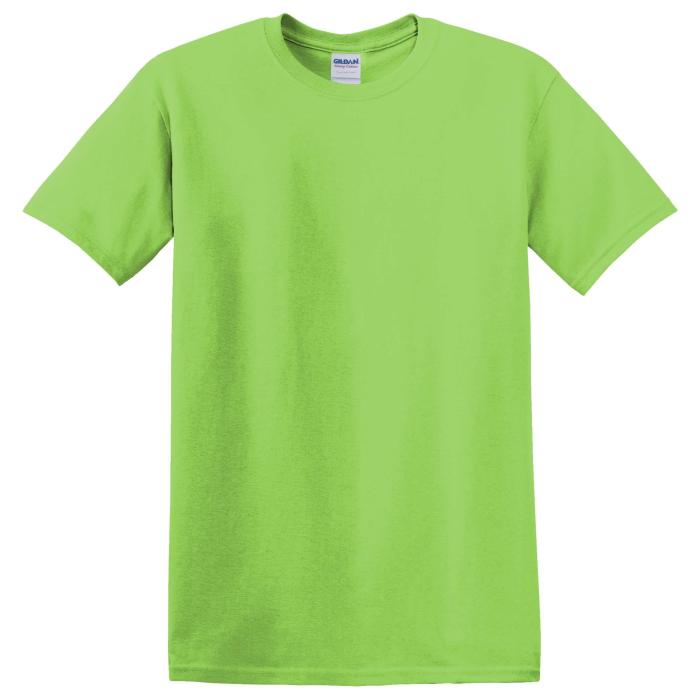 Lime green shirt bayside men sleeve light