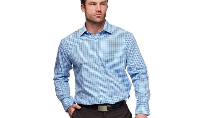 Men's relaxed fit dress shirts