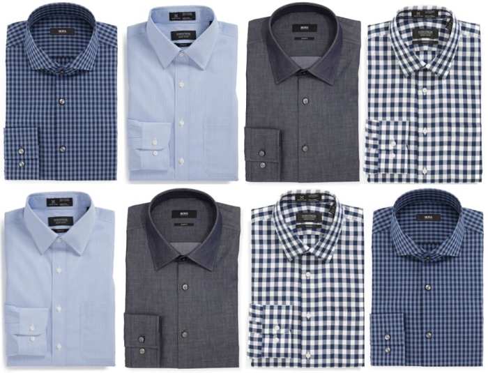 Men's relaxed fit dress shirts