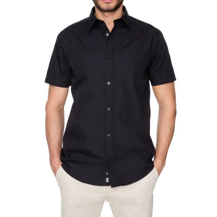 Short sleeve dress shirt mens