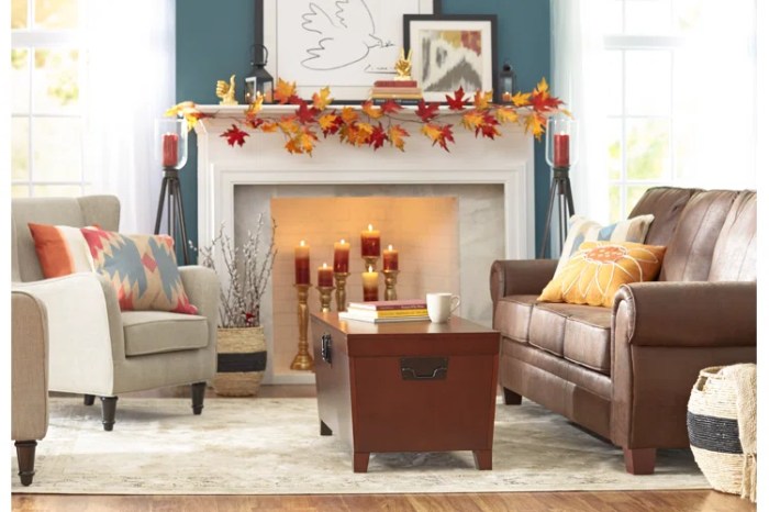 How to decorate an office for fall