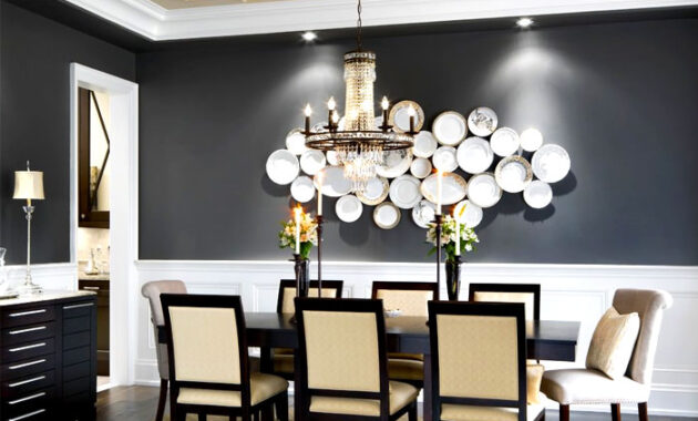 How to decorate walls in dining room