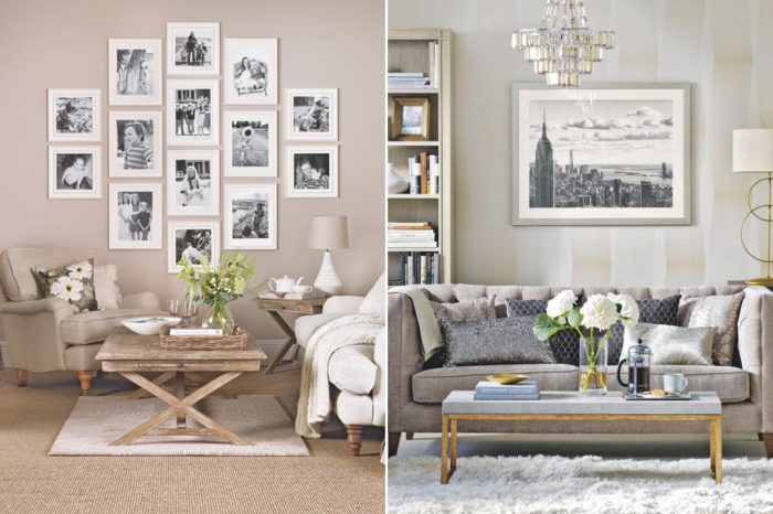 How can you decorate your living room