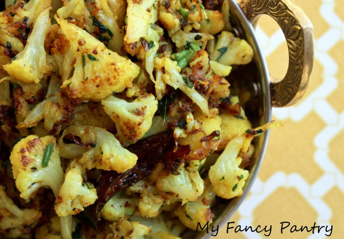 How to cook cauliflower in indian style