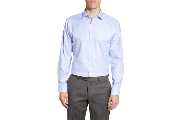 Baby blue mens dress shirt