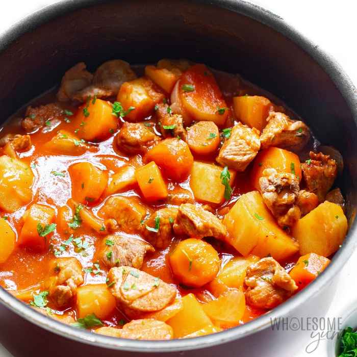 How to cook pork stew south african style